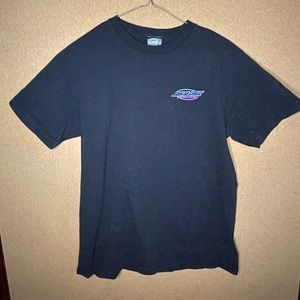 Santa Cruz Black Tee Shirt